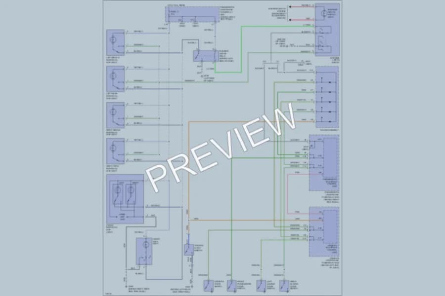 2000 Honda Odyssey Interior Lights wiring diagram preview