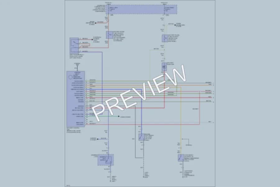 2000 Honda Prelude Anti Theft wiring diagram preview