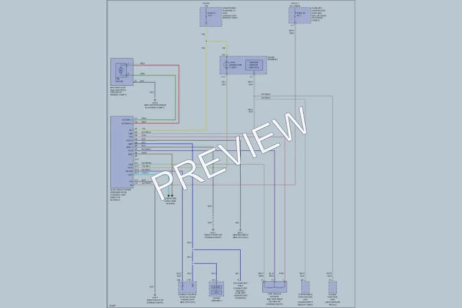 2000 Honda S2000 Electronic Power Steering wiring diagram preview
