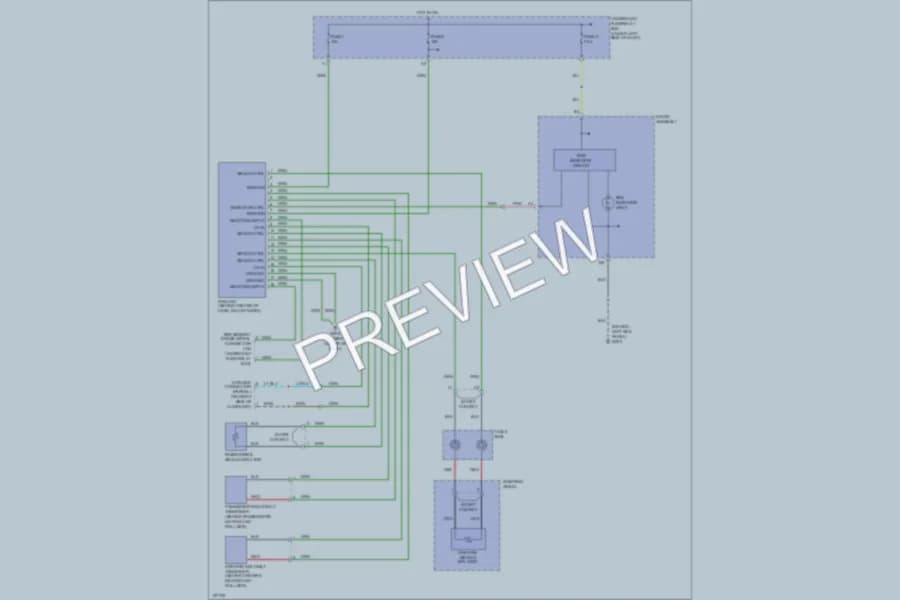 2000 Honda S2000 Supplemental Restraints wiring diagram preview