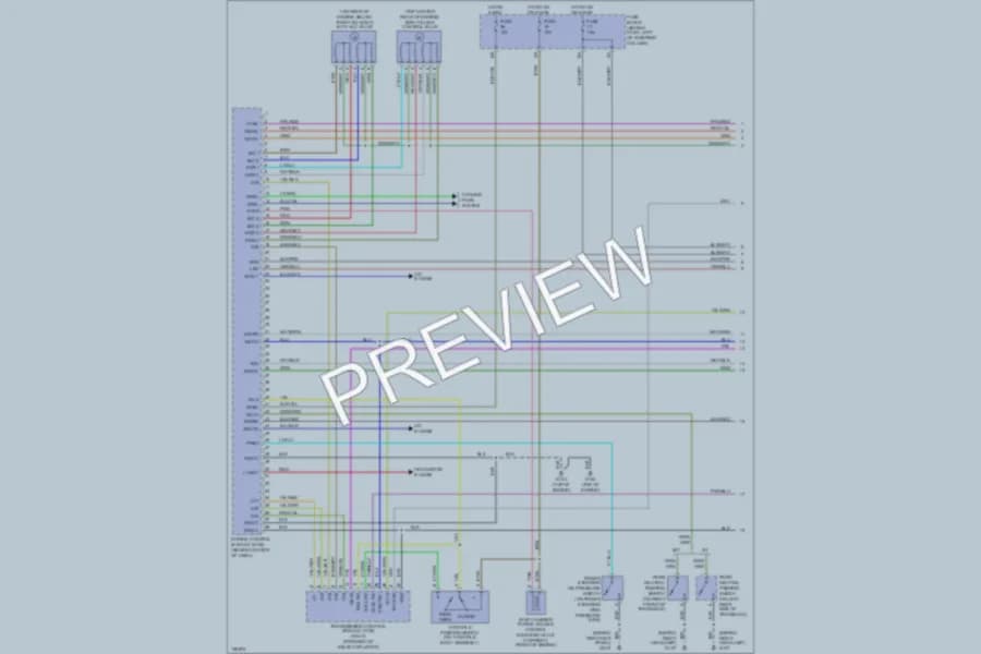 2000 Infiniti G20 Engine Performance wiring diagram preview