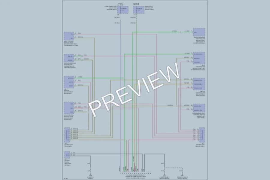 2000 Infiniti Q45t Computer Data Lines wiring diagram preview