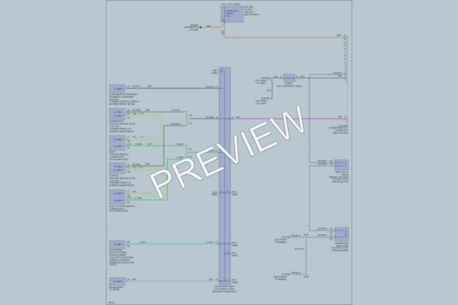 2000 Isuzu Hombre Computer Data Lines wiring diagram preview