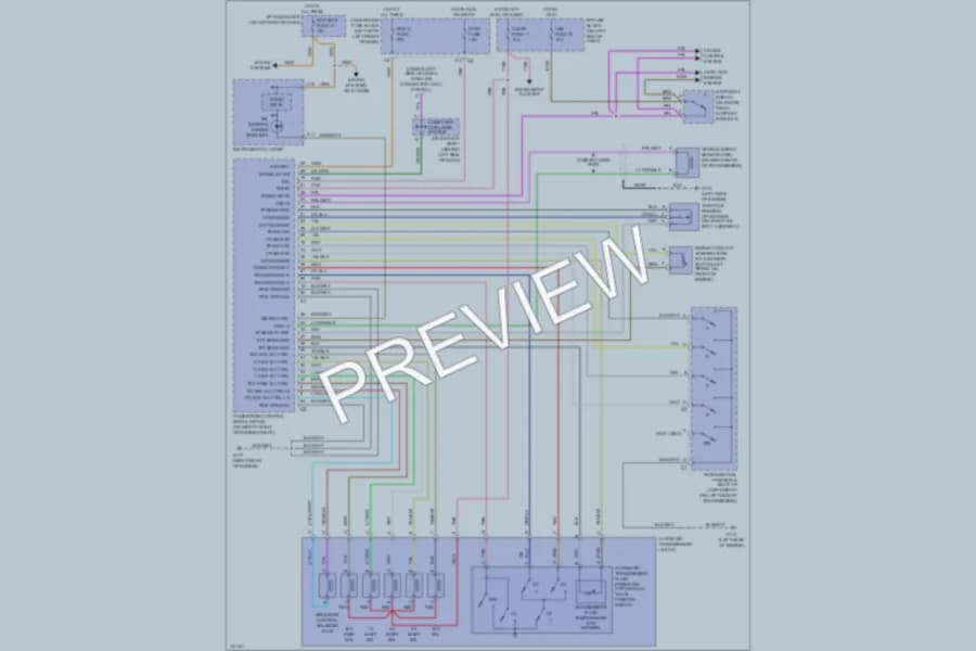 2000 Isuzu Hombre Transmission wiring diagram preview