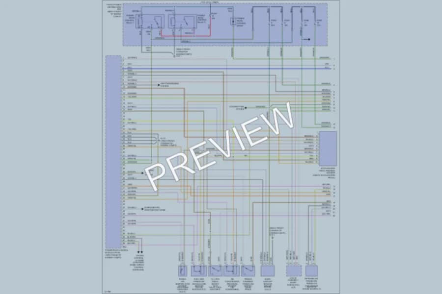 2000 Jaguar SType Engine Performance wiring diagram preview