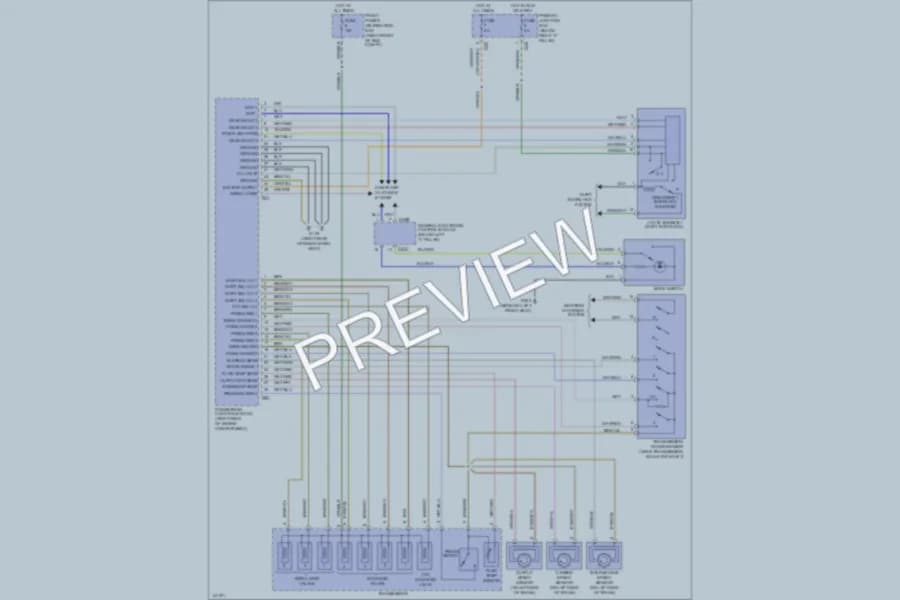 2000 Jaguar SType Transmission wiring diagram preview