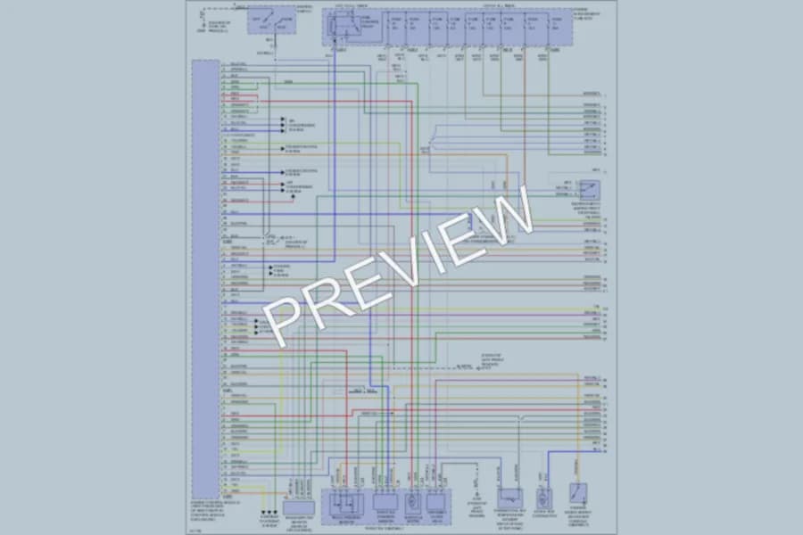 2000 Jaguar XJ8L Engine Performance wiring diagram preview