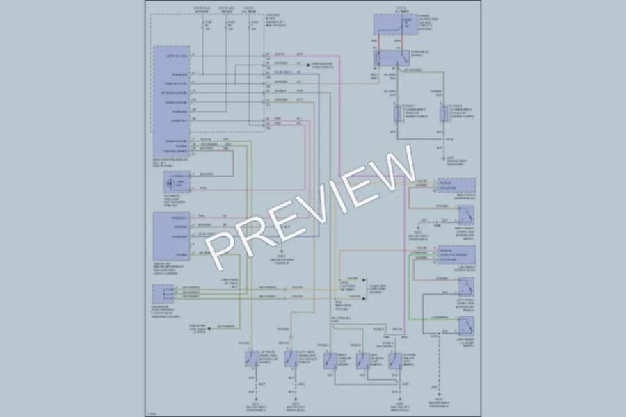 2000 Jeep GrandCherokee Anti Theft wiring diagram preview