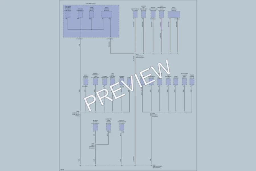 2000 Jeep GrandCherokee Ground Distribution wiring diagram preview