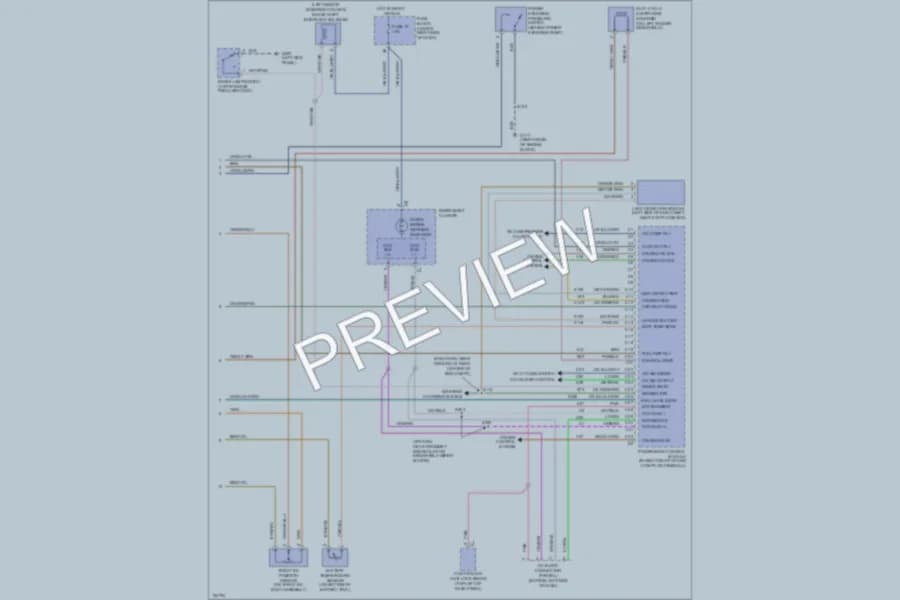 2000 Jeep Wrangler Engine Performance wiring diagram preview