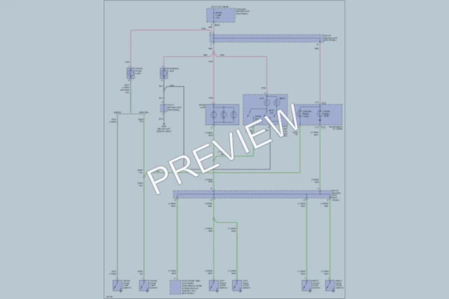 2000 Kia Spectra Interior Lights wiring diagram preview