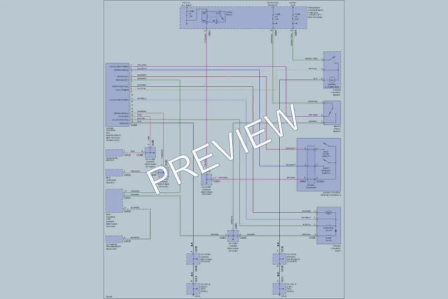 2000 LandRover Discovery Cruise Control wiring diagram preview