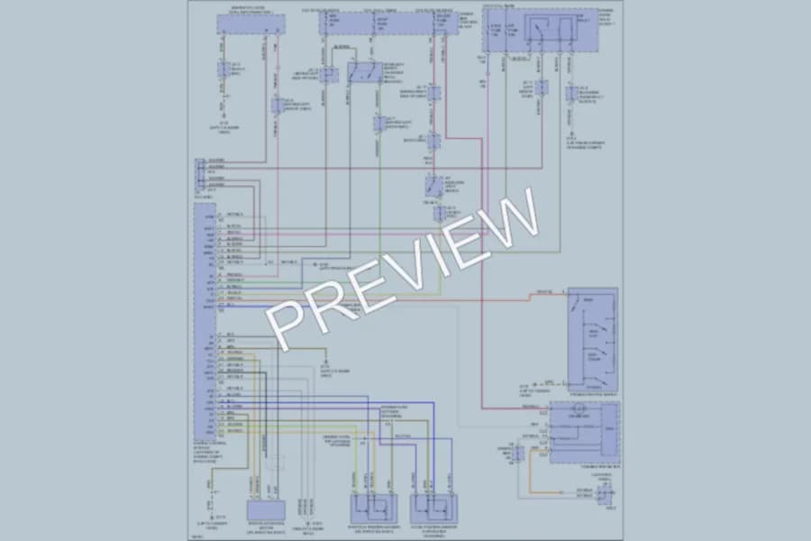2000 Lexus GS300 Cruise Control wiring diagram preview