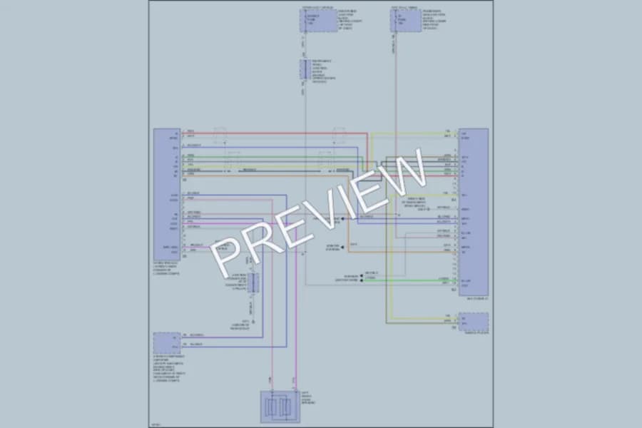2000 Lexus GS300 Navigation wiring diagram preview