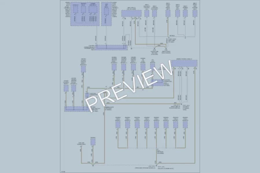 2000 Lexus GS400 Ground Distribution wiring diagram preview