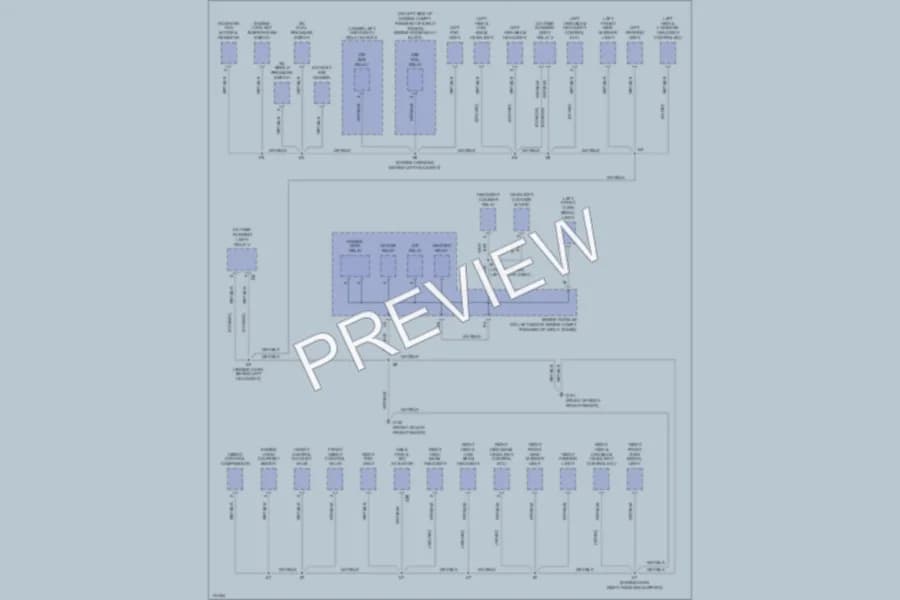 2000 Lexus LS400 Ground Distribution wiring diagram preview
