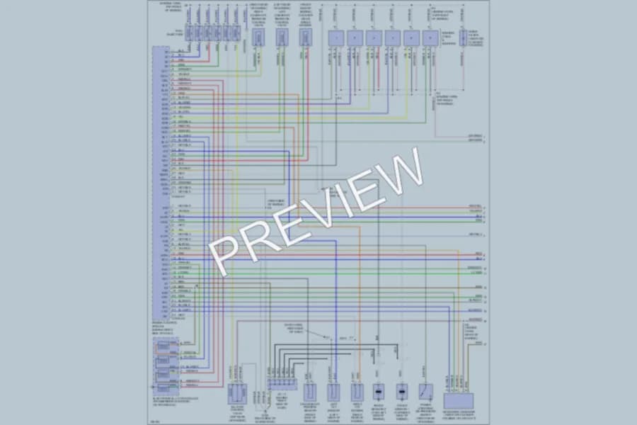 2000 Lexus RX300 Engine Performance wiring diagram preview