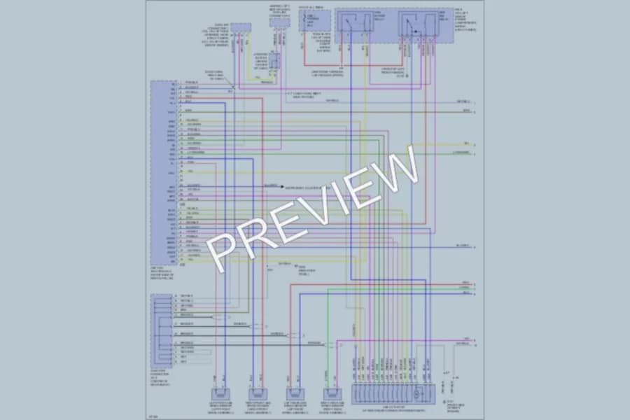 2000 Lexus SC300 Anti Lock Brakes wiring diagram preview
