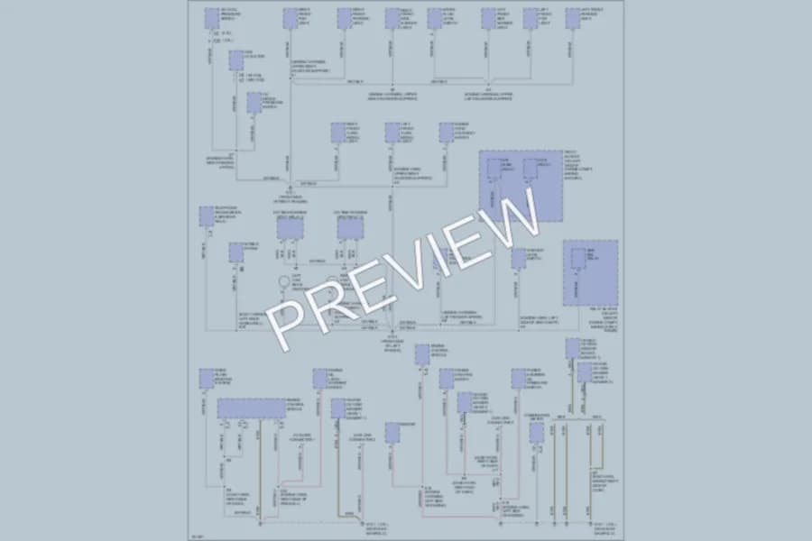 2000 Lexus SC300 Ground Distribution wiring diagram preview