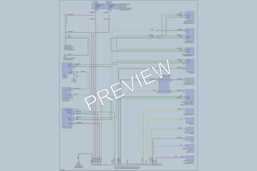 2000 MercedesBenz C280 Computer Data Lines wiring diagram preview