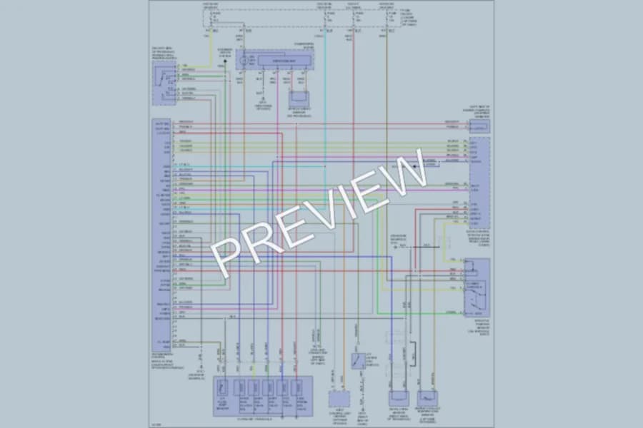 2000 Nissan Altima Transmission wiring diagram preview