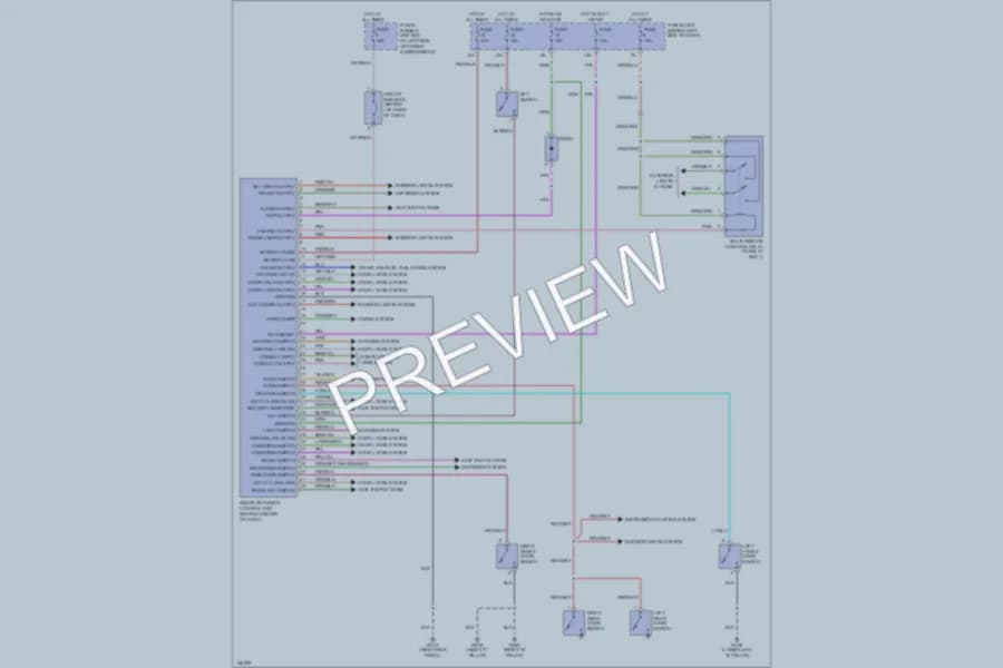 2000 Nissan Maxima Body Computer wiring diagram preview