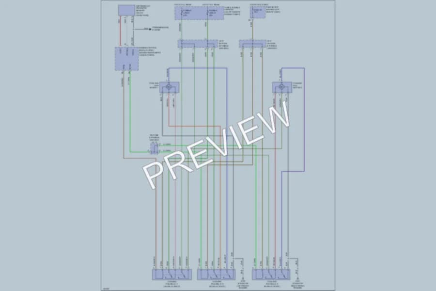 2000 Nissan Maxima Cooling Fan wiring diagram preview