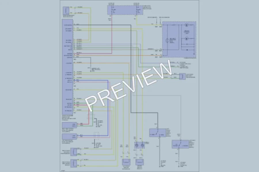 2000 Nissan Sentra Supplemental Restraints wiring diagram preview