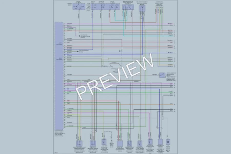 2000 Nissan Xterra Engine Performance wiring diagram preview