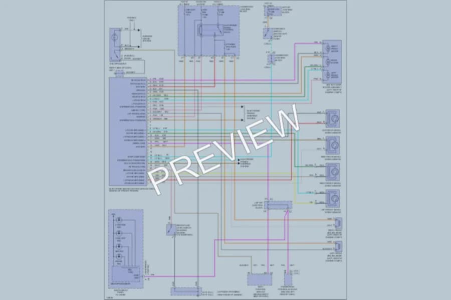2000 Oldsmobile Alero Anti Lock Brakes wiring diagram preview