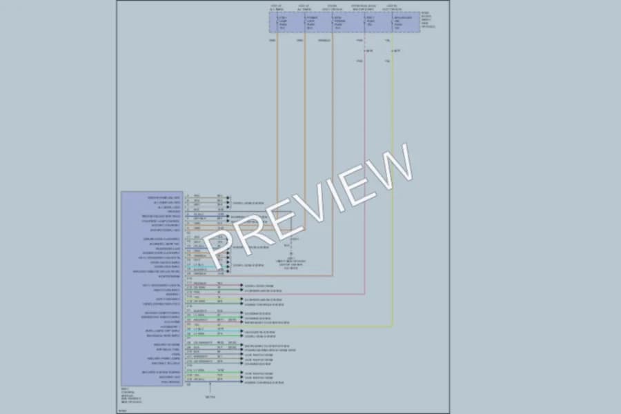 2000 Oldsmobile Silhouette Body Computer wiring diagram preview