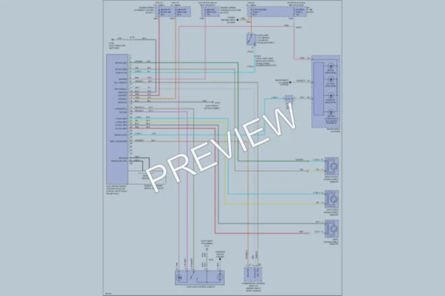 2000 Pontiac Firebird Anti Lock Brakes wiring diagram preview