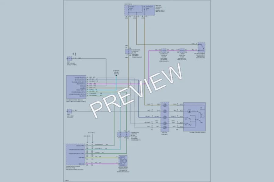 2000 Pontiac GrandAm Cruise Control wiring diagram preview
