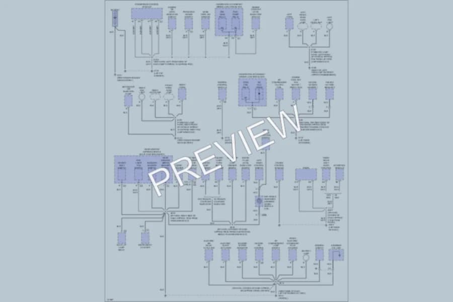 2000 Pontiac Montana Ground Distribution wiring diagram preview