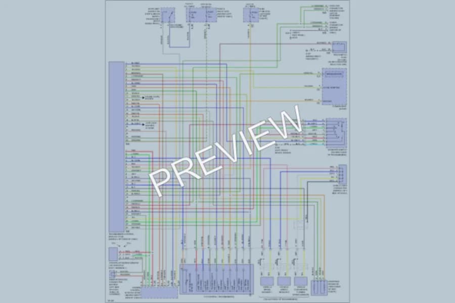2000 Subaru Impreza Transmission wiring diagram preview