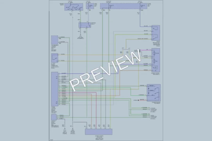 2000 Subaru Legacy Cruise Control wiring diagram preview