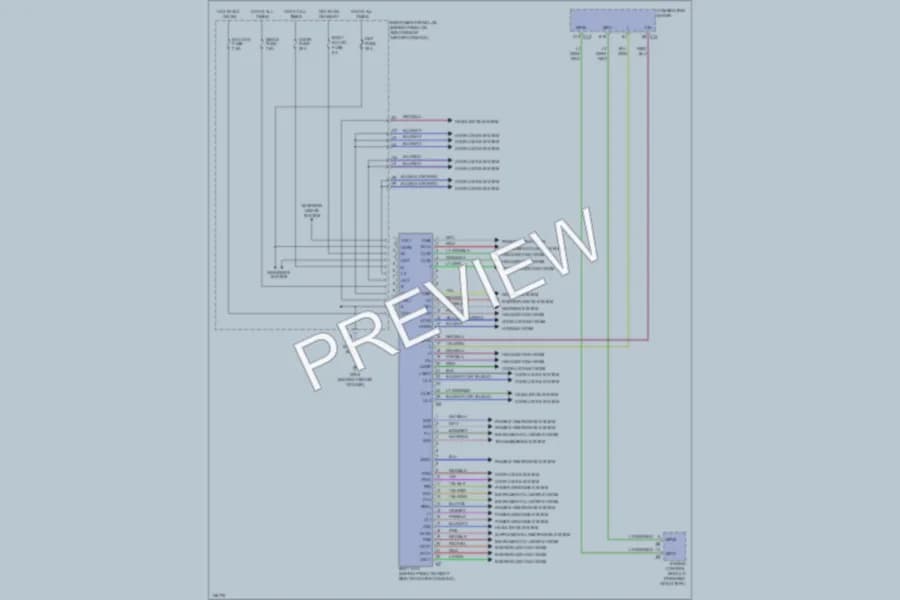 2000 Toyota Celica Body Computer wiring diagram preview