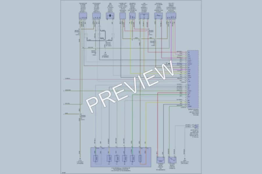 2000 Toyota Echo Engine Performance wiring diagram preview