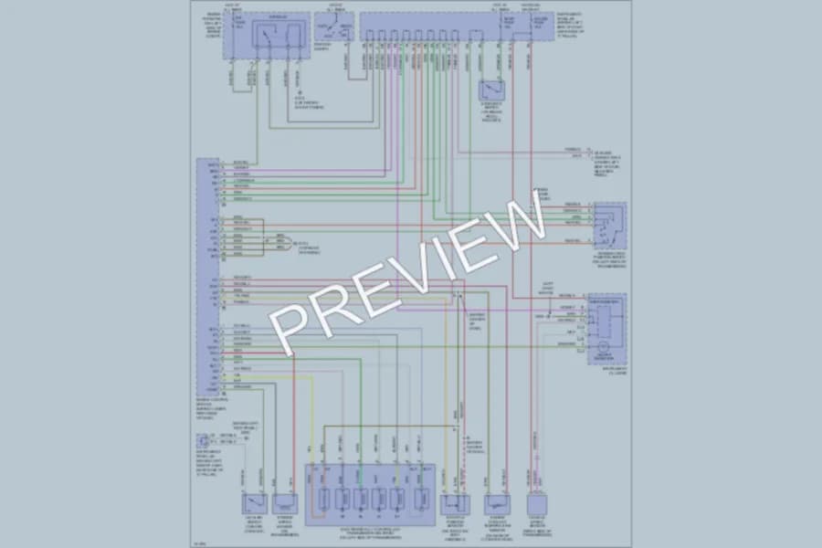 2000 Toyota Echo Transmission wiring diagram preview