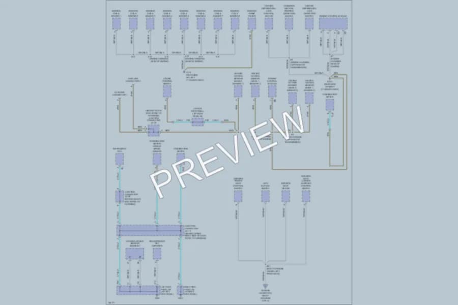 2000 Toyota LandCruiser Ground Distribution wiring diagram preview