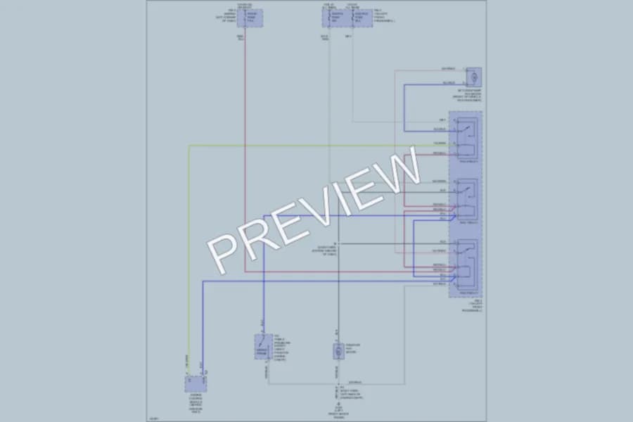 2000 Toyota MR2Spyder Cooling Fan wiring diagram preview