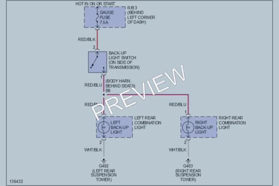 2000 Toyota MR2Spyder Exterior Lights wiring diagram preview