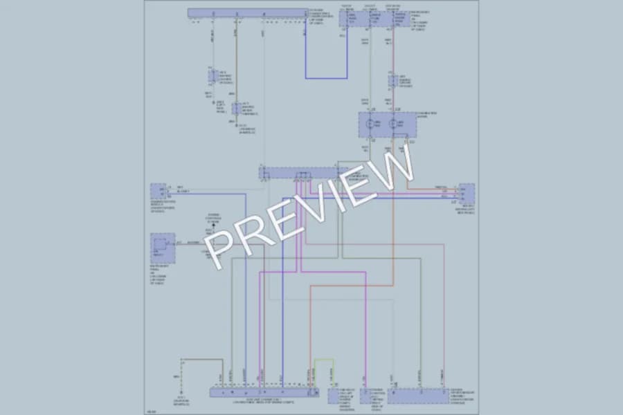 2000 Toyota RAV4 Computer Data Lines wiring diagram preview