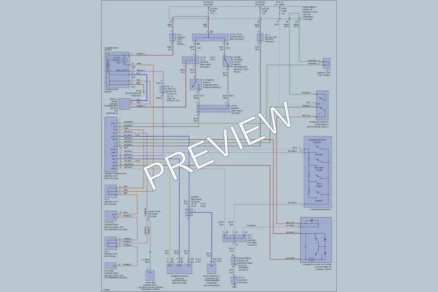 2000 Toyota Solara Cruise Control wiring diagram preview