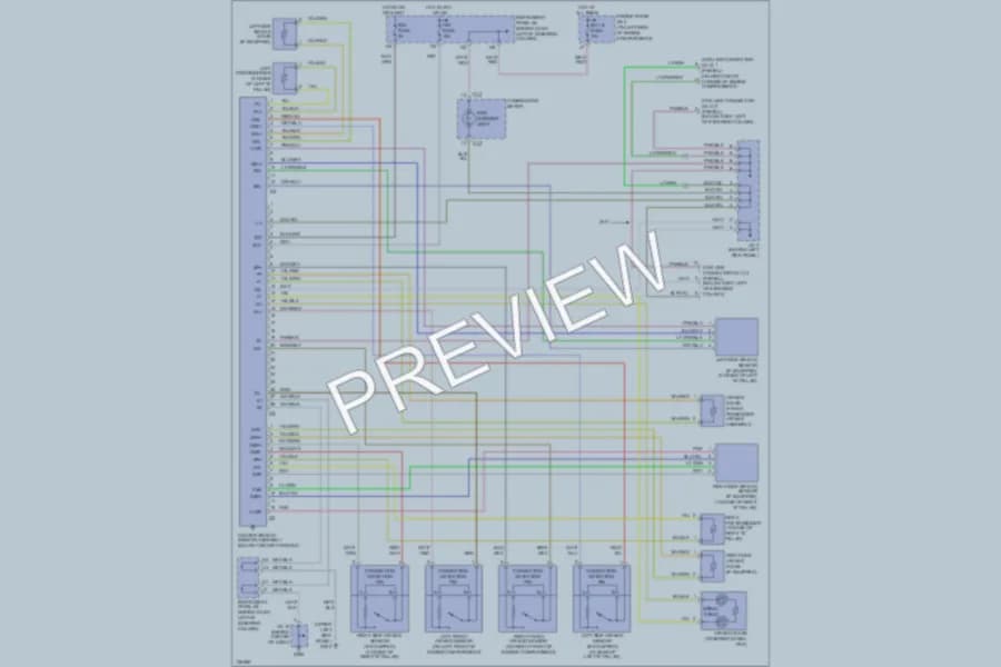 2000 Toyota Solara Supplemental Restraints wiring diagram preview