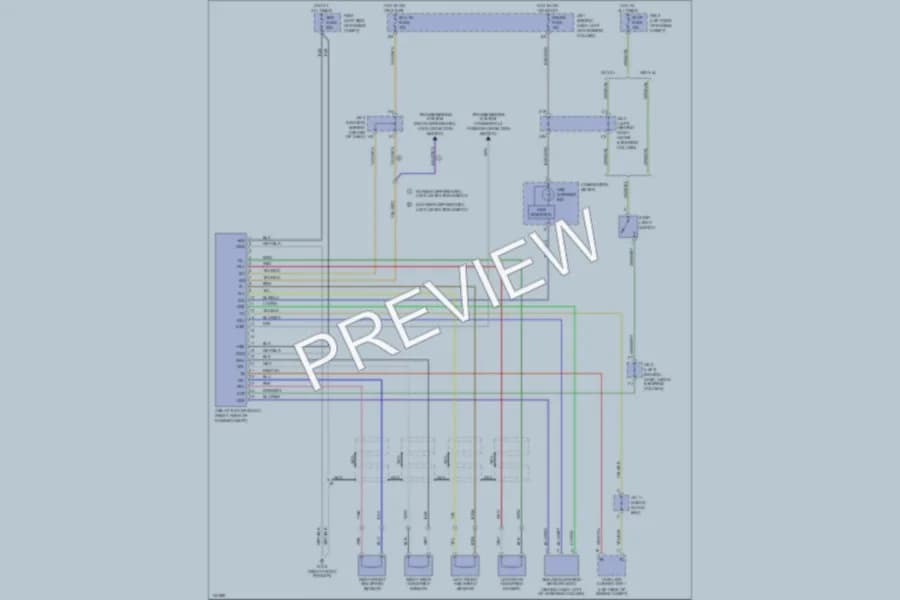 2000 Toyota Tacoma Anti Lock Brakes wiring diagram preview