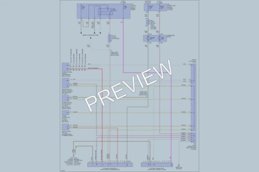 2000 Toyota Tacoma Computer Data Lines wiring diagram preview