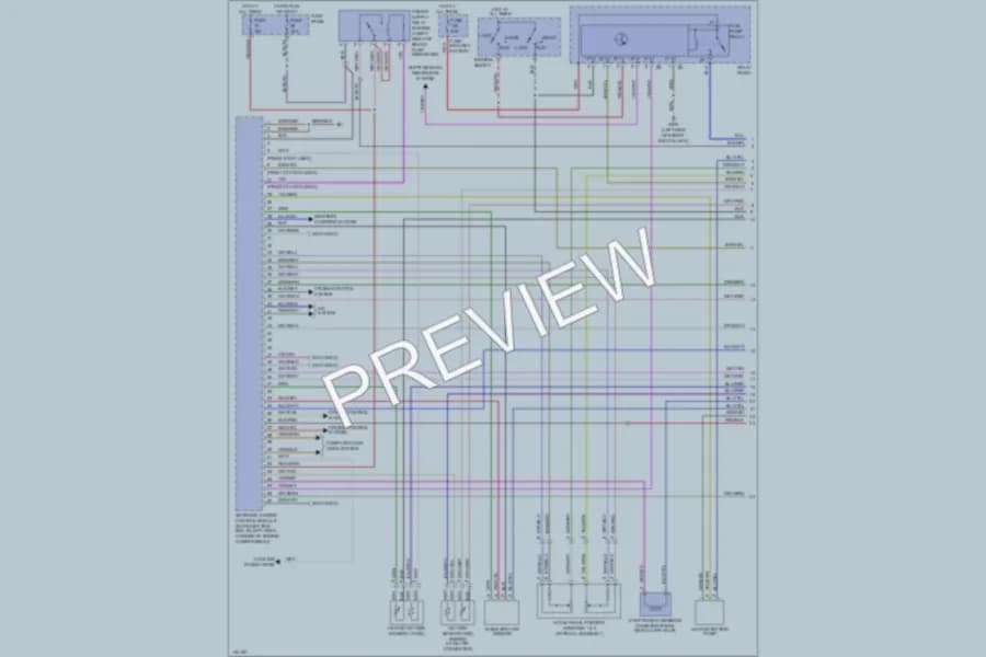 2000 Volkswagen Jetta Engine Performance wiring diagram preview