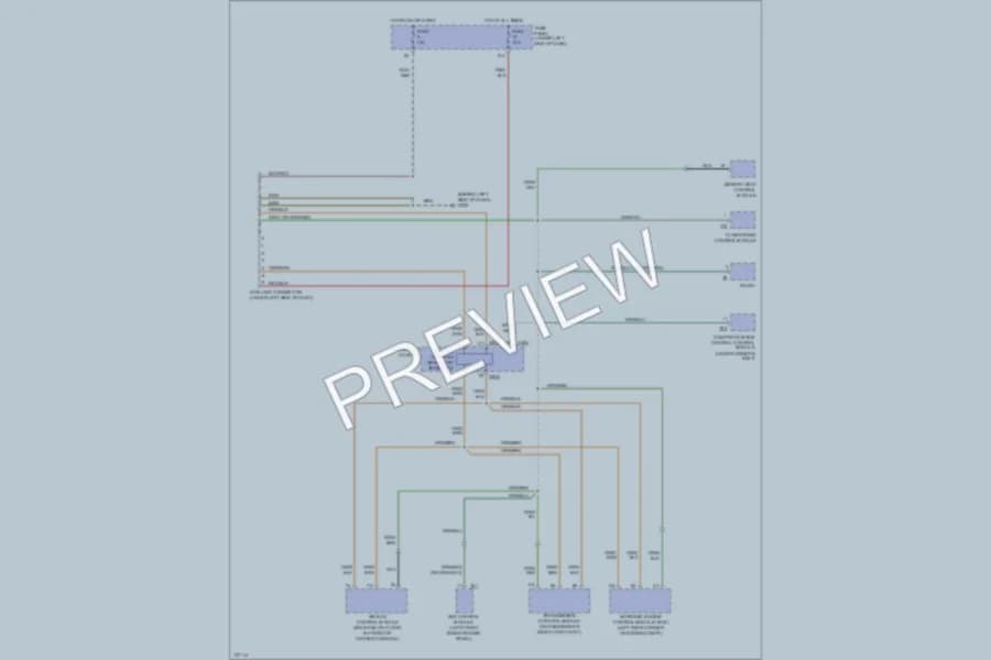 2000 Volkswagen Passat Computer Data Lines wiring diagram preview