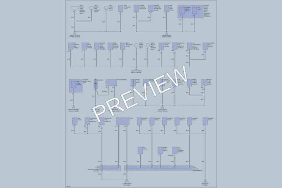 2001 Acura 32CL Ground Distribution wiring diagram preview